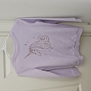Cat and Jack Girls Unicorn Sweatshirt